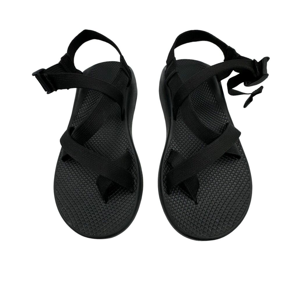 Chaco Z/2 Classic Sandals Men's 10 Black Hiking Toe Loop Water Ready Sport Z2